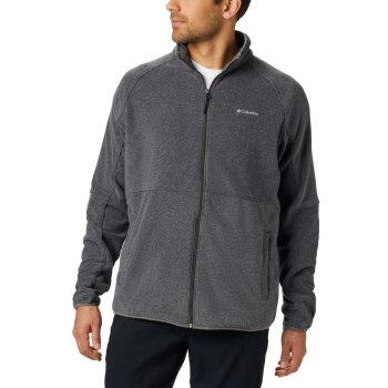 Columbia Basin Trail Full Zip Fleece Big, Chamarras Grises Para Hombre | 403265-DFB